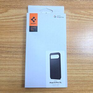 Spigen Google Pixel 9 Pro XL Case [Liquid Air]‎ Matte Black Cover ACS07716